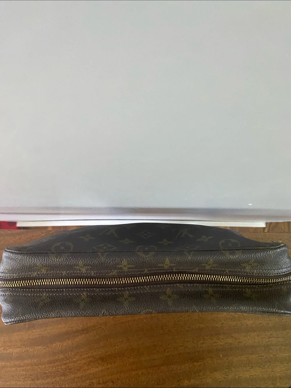 Louis Vuitton Brown Monogram Canvas 28 Toiletry Bag with Dust Bag